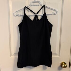 Black Strappy Lululemon Tank Top